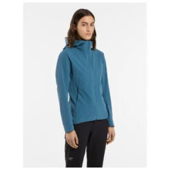 Campingbedarf Verkäufe -Campingbedarf Verkäufe arcteryx womens gamma lightweight hoody softshelljacke detail 2