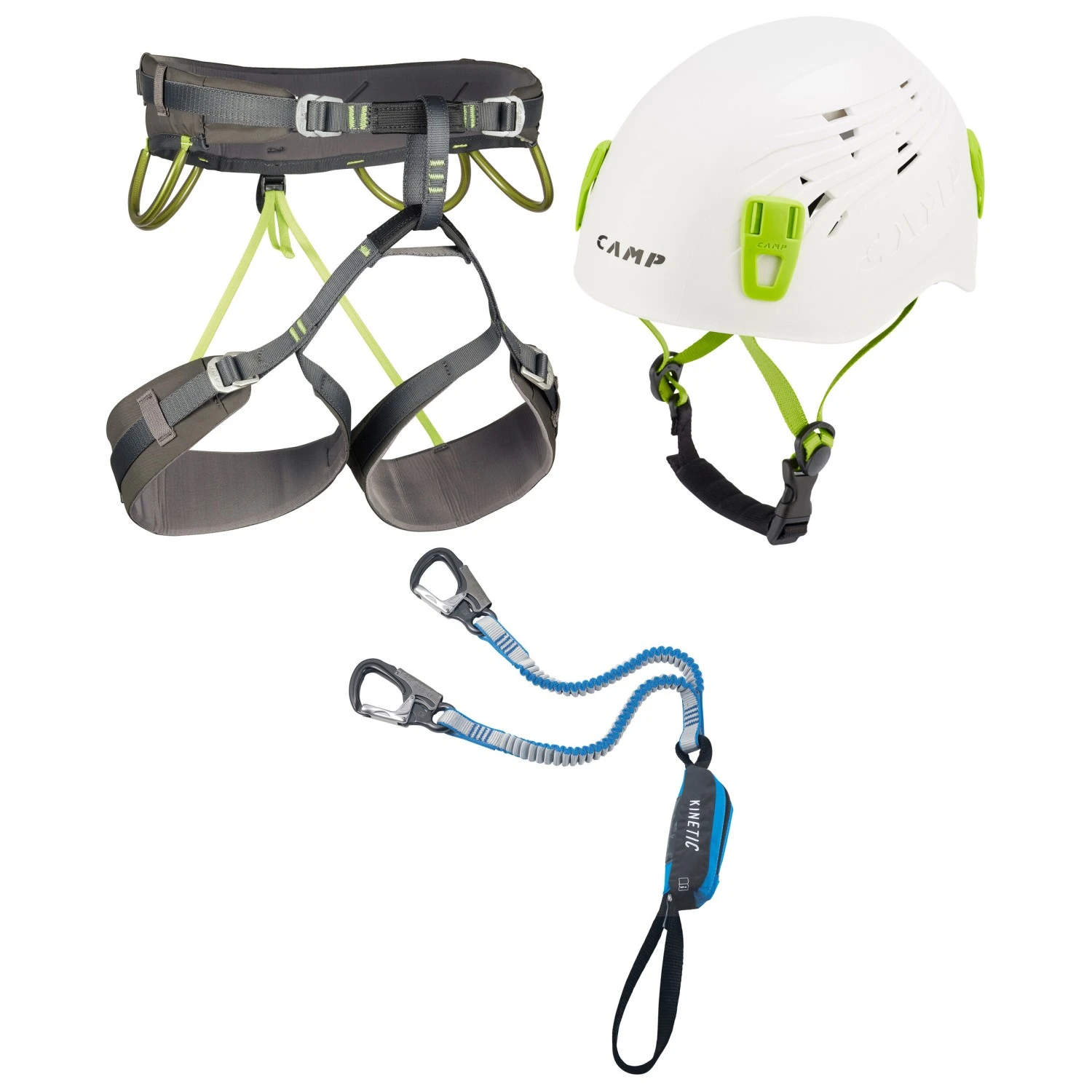 Kit Ferrata Kinetic Rewind Energy CR 4 - Kletterset 3 Kit Ferrata Kinetic Rewind Energy CR 4 - Kletterset