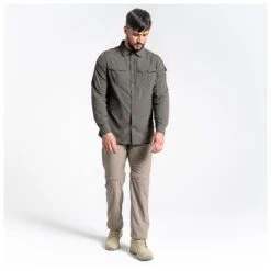 Craghoppers NosiLife Adventure L/S Shirt - Hemd -Campingbedarf Verkäufe craghoppers nosilife adventure l s shirt hemd detail 4