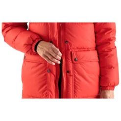 FJÄLLRÄVEN Women's Expedition Long Down Parka - Mantel -Campingbedarf Verkäufe fjaellraeven womens expedition long down parka mantel detail 8