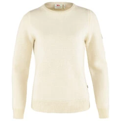 FJÄLLRÄVEN Women's Övik Structure Sweater - Merinopullover -Campingbedarf Verkäufe fjaellraeven womens oevik structure sweater merinopullover 1