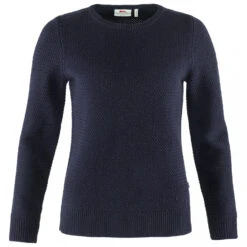 FJÄLLRÄVEN Women's Övik Structure Sweater - Merinopullover -Campingbedarf Verkäufe fjaellraeven womens oevik structure sweater merinopullover 2