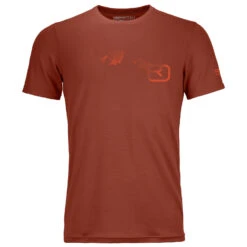 Ortovox 185 Merino Logo Spray Ts - Merinoshirt -Campingbedarf Verkäufe ortovox 185 merino logo spray ts merinoshirt 2