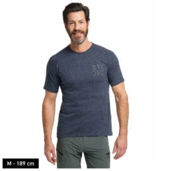 Stoic Hemp20 LofsdalenSt. S/S - Funktionsshirt -Campingbedarf Verkäufe stoic hemp20 lofsdalenst s s funktionsshirt detail 3