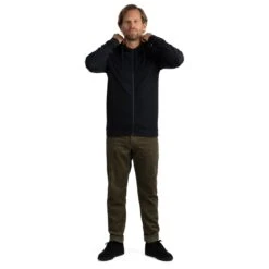 Stoic Merino260 MMXX.Göteborg Zip Hoody - Merinohoodie -Campingbedarf Verkäufe stoic merino260 mmxxgoeteborg zip hoody merinohoodie detail 10