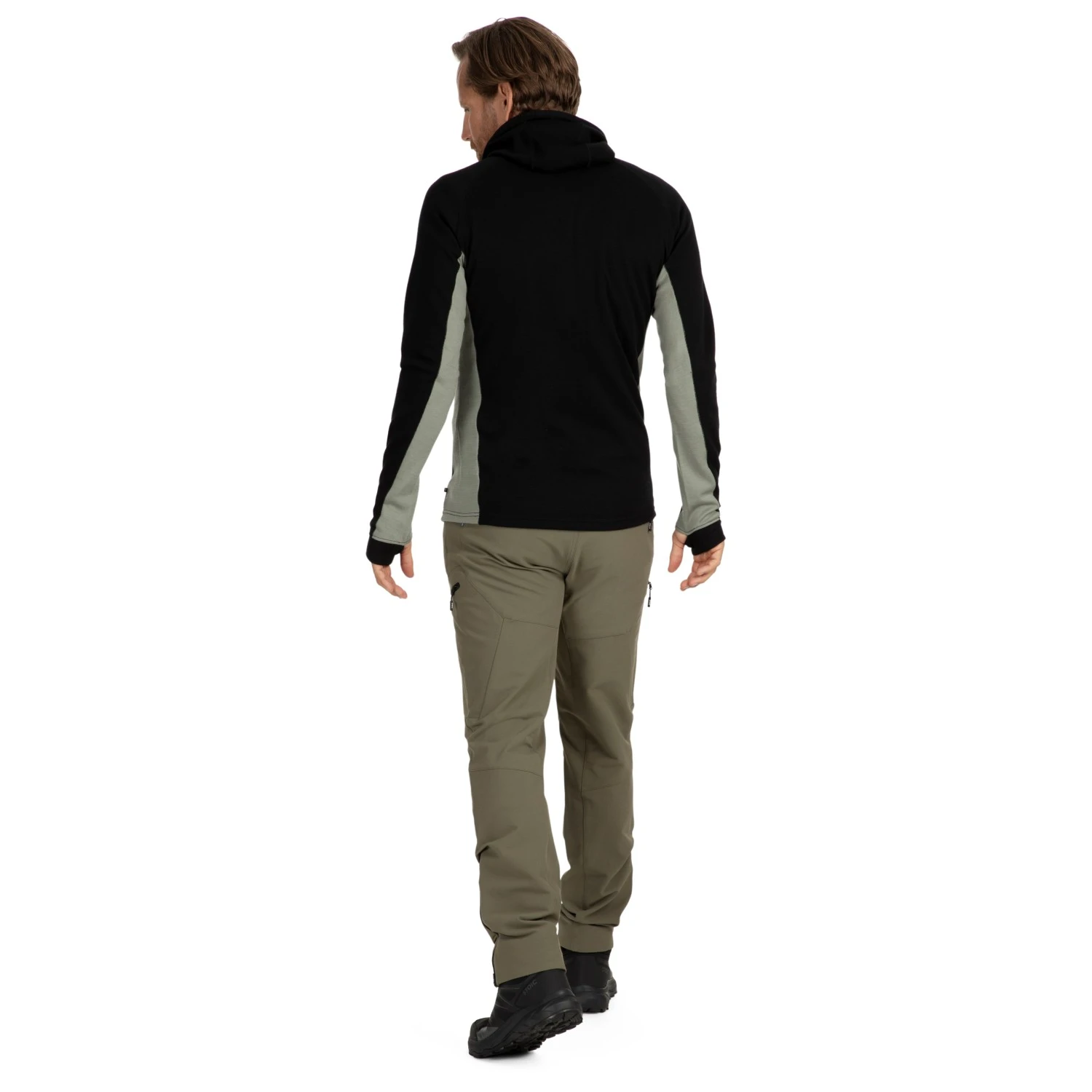 Stoic Merino260 StadjanSt. 3/4 Zip W. Hood - Merinohoodie 13 Stoic Merino260 StadjanSt. 3/4 Zip W. Hood - Merinohoodie - Image 11